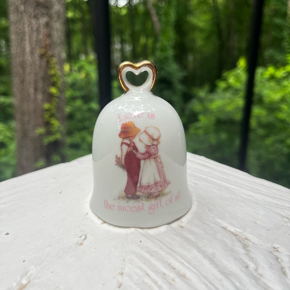 Vintage Designers Collection Love Talk Porcelain Bell